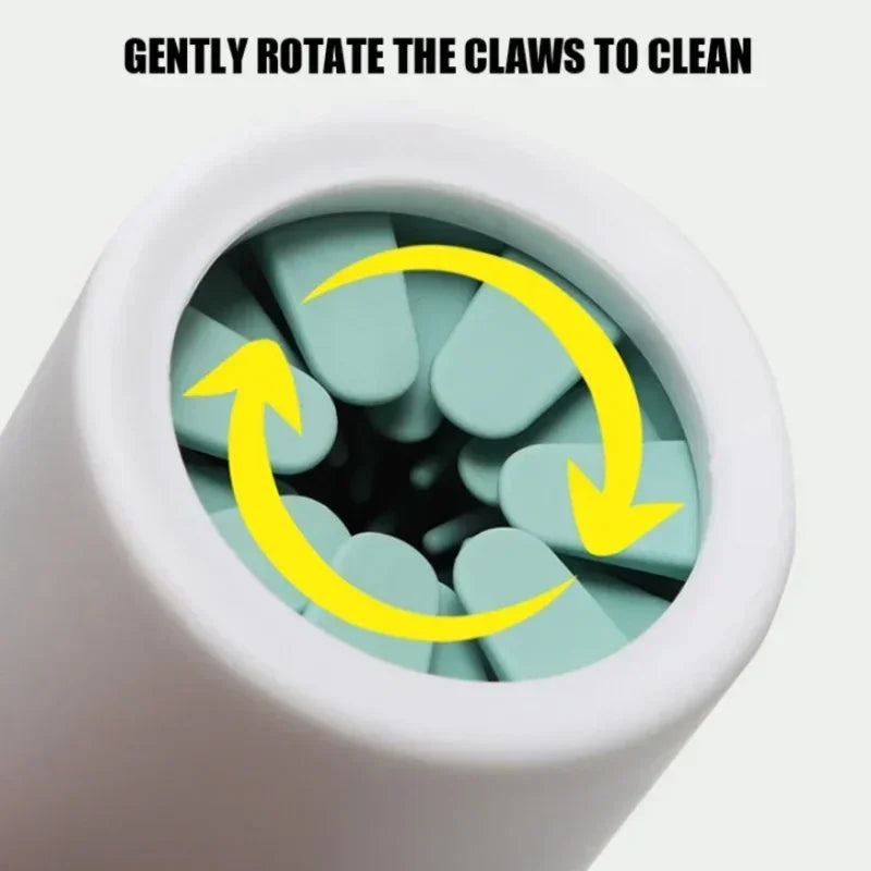 Automatic Pet Foot Washer Silicone Soft Foot Cup