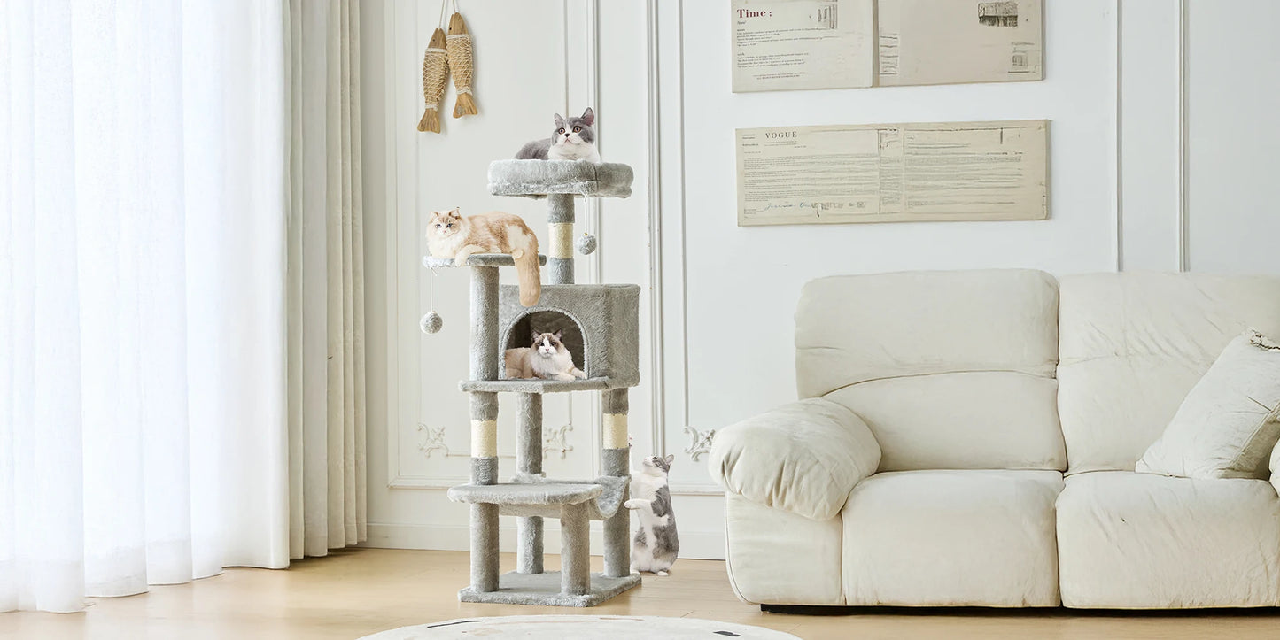 Natural Scratching Posts for Indoor Cat Pet Furniture