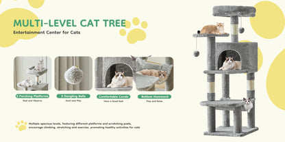 Natural Scratching Posts for Indoor Cat Pet Furniture